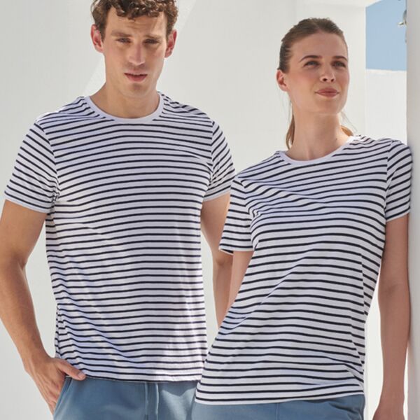 SF Clothing Unisex Striped T-Shirt Thumbnail